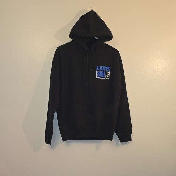 Detroit Lions Other - Lions Side Bar Downtown Boston Mass Black Hoodie